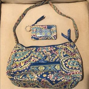 Vera Bradley Purse with Wallet/Key Chain